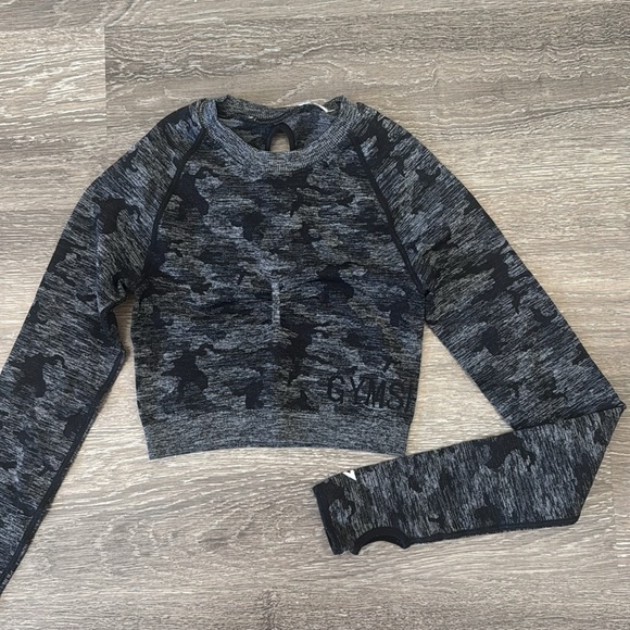 Gymshark Camo Seamless Set BUNDLE (3) Sports Bra Booty Scrunch Leggings Small - Picture 6 of 13